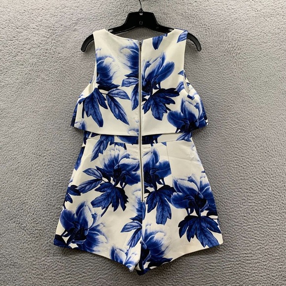 KEEPSAKE Midi Dress Womens Large Floral Blue White* - Picture 2 of 6